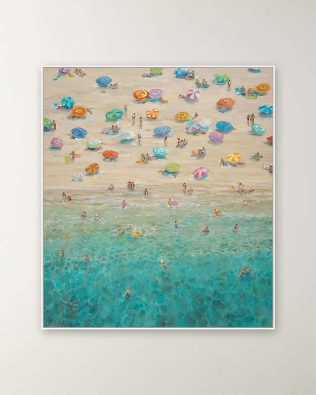"Beach Party" Giclee on Gallery-Wrapped Canvas by H. Scott